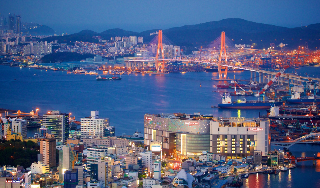 Panorâmica de Busan